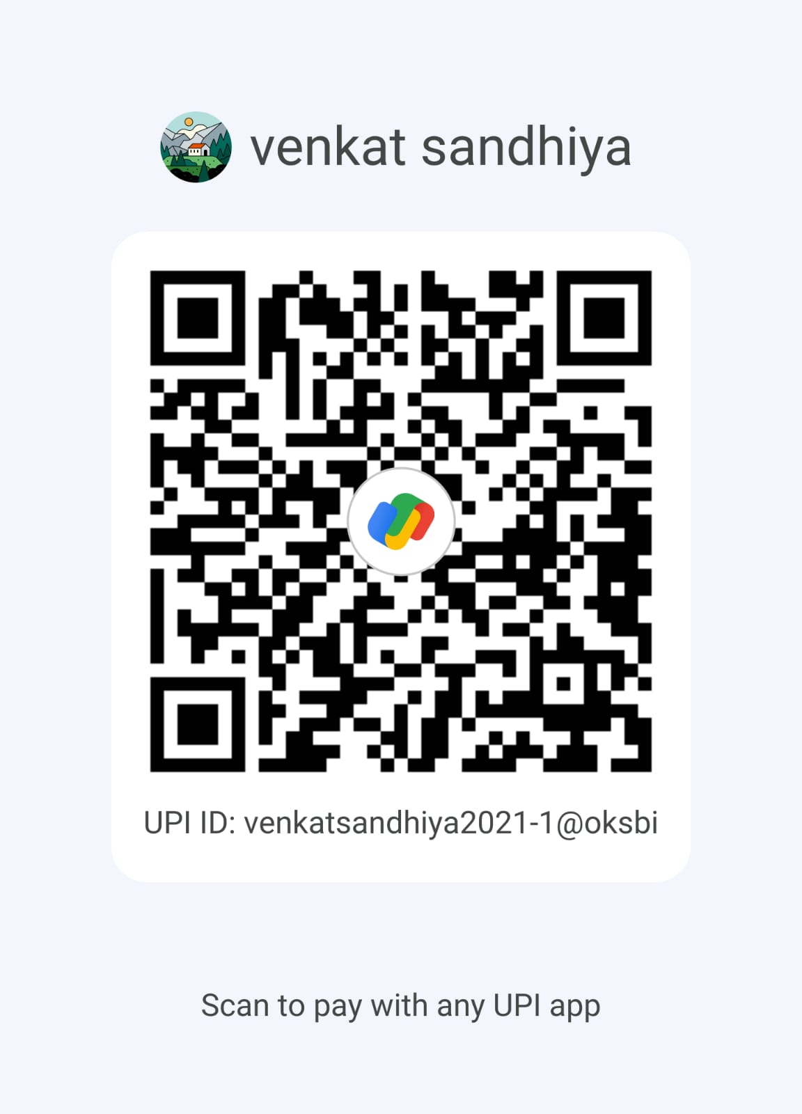Google Pay QR